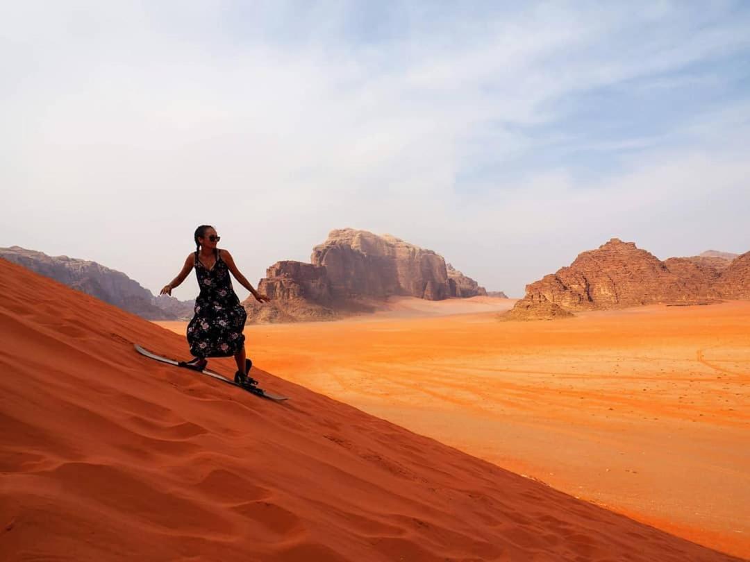 Moon City Camp Bed & Breakfast Wadi Rum Exterior photo